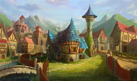 Houseofmage Picture Big By Ivan Trespassersw Fantasy Village