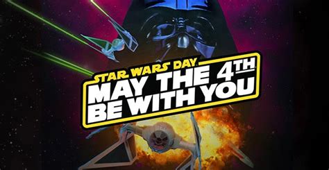 And while star wars fans have long since made this pun on may 4, the idea of the date actually star wars fanatics sean ward and alice quinn were the first to officially observe star wars day by. 30 Very Best Star Wars Day Wish Pictures And Images