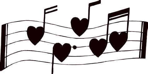 Music Notes Heart Clip Art Free Clipart Images 2 Clipartix