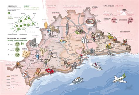 Atlas Ilustrado De La Provincia De Málaga On Behance