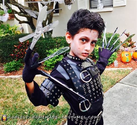 I envy your work, its shot on. Cool Homemade Edward Scissorhands Costume for a 7 Year Old