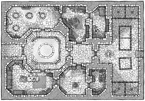 The Cultist Lair Dungeon Map By Minute Tabletop