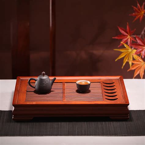 Hooked Moon Bamboo Tea Tray Umi Tea Sets