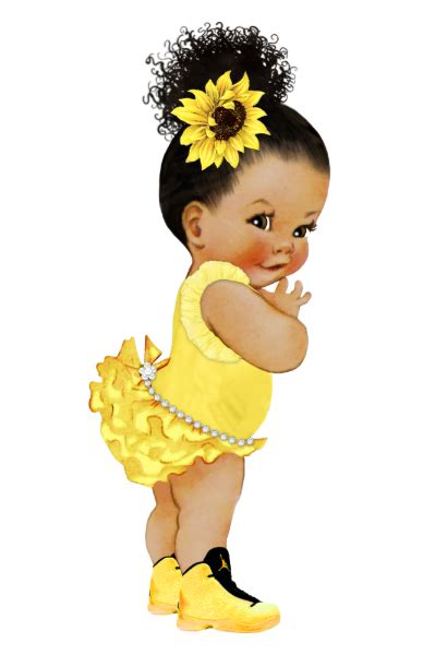 Afro Puff Baby Png Png Image Collection