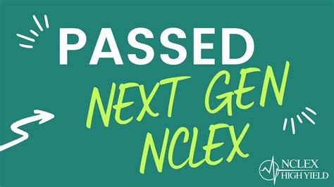 Passed Next Generation Nclex Nclex High Yield Youtube