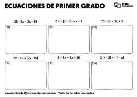 Actividades De Ecuaciones Para Primer Grado De Primaria Images Images