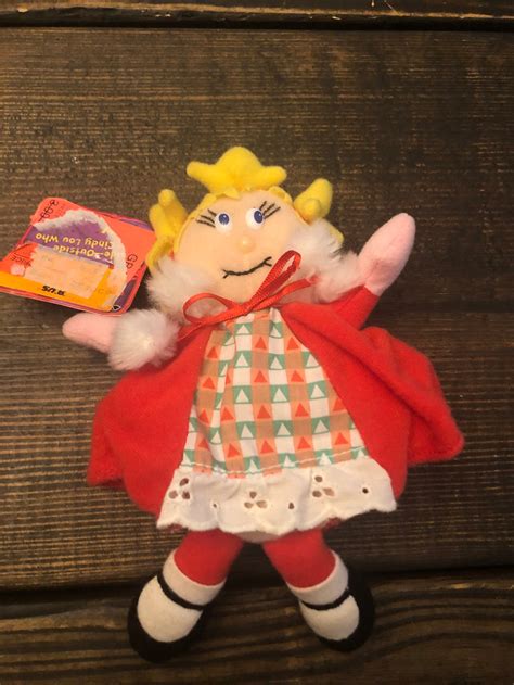 Inside Out Cindy Lou Who Plush Dr Seuss How The Grinch Stole Etsy