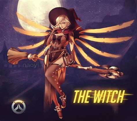 witch mercy anna schreter on artstation at artwork k49y4 mercy