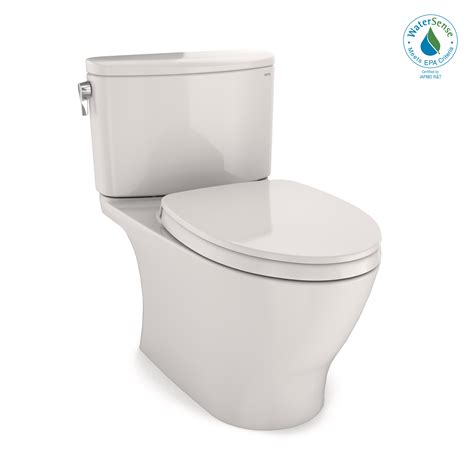 Toto Nexus Two Piece Elongated Gpf Universal Height Toilet With Cefiontect And Ss
