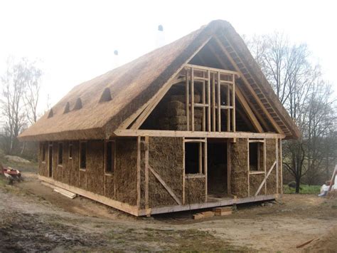 Timber Frame And Straw Bale House From Čejeni In Nová Včelnice In The