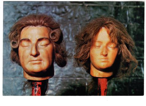 Guillotined Heads Louis XVI Marie Antoinette Tussaud Wax Museum