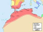 Map - Almoravid Empire, et. al. | Morocco, Map, Empire