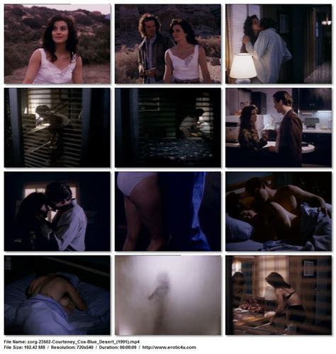 Free Preview Of Courteney Cox Naked In Blue Desert Nude Videos And Sex Scenes At Erotic U