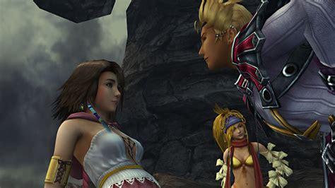 Final Fantasy X 2 Pc Hd Remaster Gippal Admiring Yuna Youtube