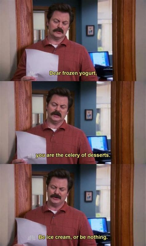 Ron Swanson Quotes That Are Never Not Funny Parks And Rec Memes