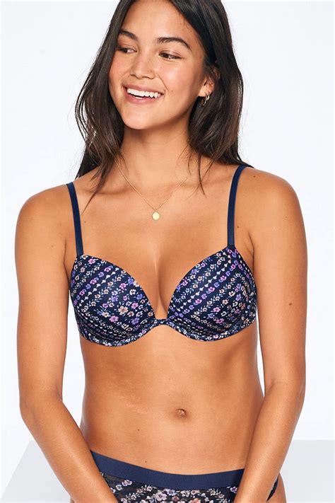 buy victoria s secret pink wear everywhere super push up bra from the victoria s secret uk