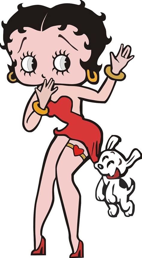 Betty And Pudgy Betty Boop Pictures Betty Boop Cartoon Betty Boop Art