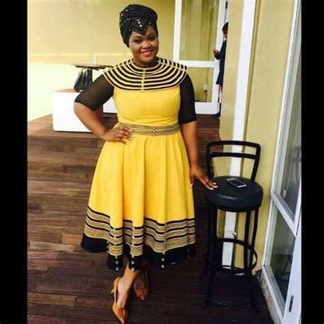 Yellow Xhosa Dresses Sunika Magazine