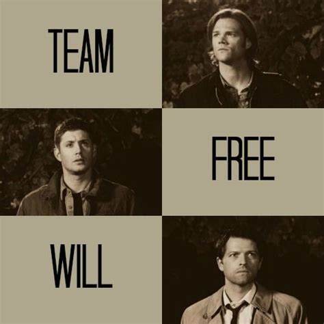 Team Free Will Supernatural Supernatural Team Free Will Pint