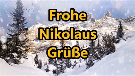 Nikolausgrüße whatsapp kostenlos Nikolaus Grüße für dich und deine Familie Nikolausgruß YouTube