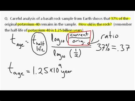 They continue to decay going through various transitional states until they finally reach stability. Radiometric Dating - YouTube