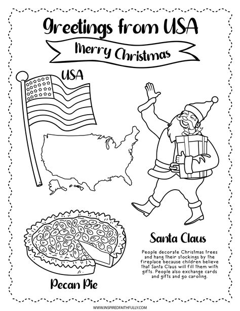 Free Christmas Around The World Worksheets 20 Pages Christmas