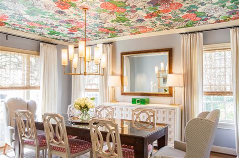 Wallpaper On The Ceiling 17 Amazing Ideas How It Will Look Like