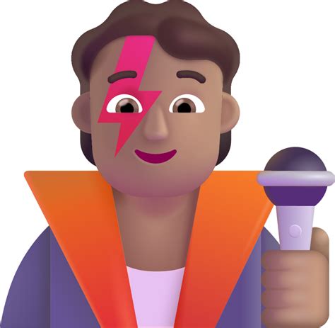 Singer Medium Emoji Download For Free Iconduck