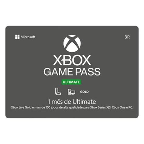 Xbox Game Pass Ultimate 1 Mes Casas Bahia