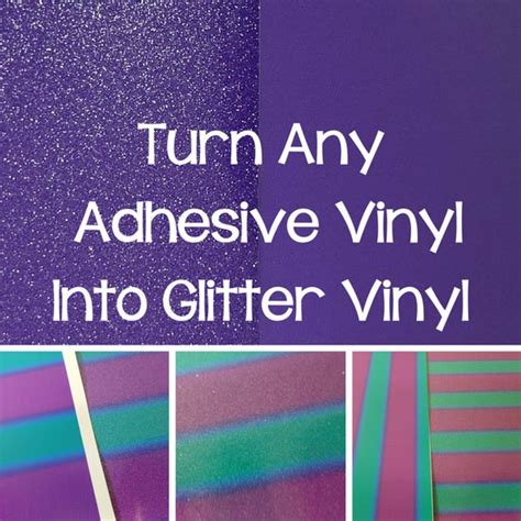 Sparkle Laminateglitter Laminatemake Vinyl Into Glitter