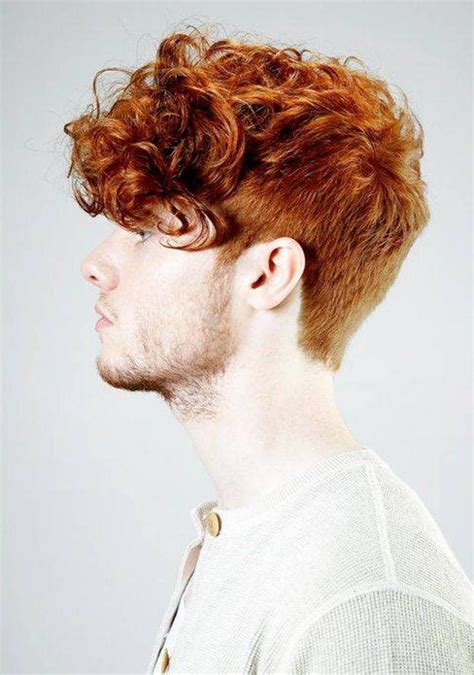 Мужские Стрижки Рыжие Волосы