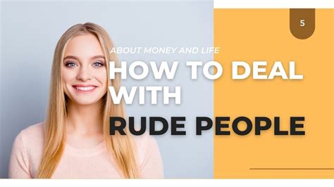 How To Deal With Rude People Must Watch Before You Lose Your Control Youtube