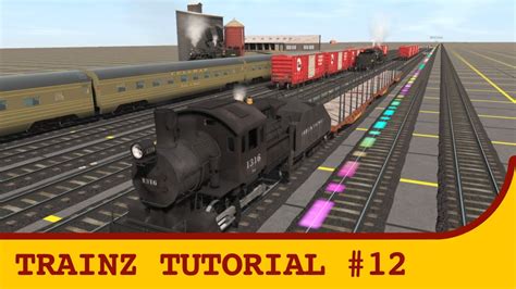 Trainz Route Building Tutorial Ep 12 Yard Basics Youtube