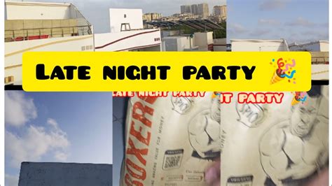 Late Night Party 🎉party Latestnews Youtube