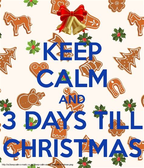 3 Days Until Christmas