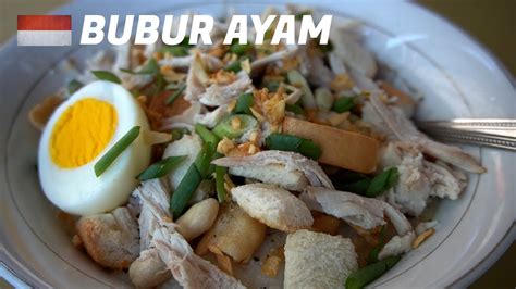 18,654 likes · 40,581 talking about this. BUBUR AYAM - Indonesian Chicken Rice Congee/Porridge - YouTube