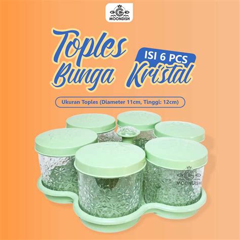 Jual Toples Calista Set Dan Daun Motif Bunga Kristal Aesthetic Plus Nampan Shopee Indonesia