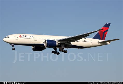 N704dk Boeing 777 232lr Delta Air Lines Charlie W Carter