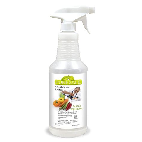 Puresafe The Fruit And Vegetable Sanitizer And Multi Surface Disinfectant