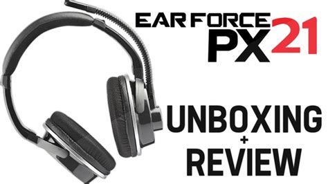 Unboxing Review Turtle Beach Ear Force PX21 YouTube