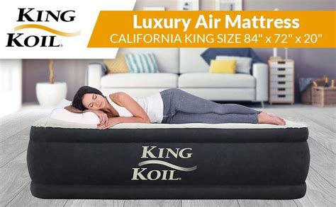 Soundasleep dream series air mattress. Amazon.com: King Koil QUEEN SIZE Luxury Raised Air ...