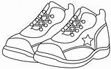 Shoes Coloring Running Nike Clipart Sneakers Cartoon Pair Sports Shoe Basketball Printable Template Useful Vector Sketch Getdrawings Dreamstime Illustrations Characters sketch template