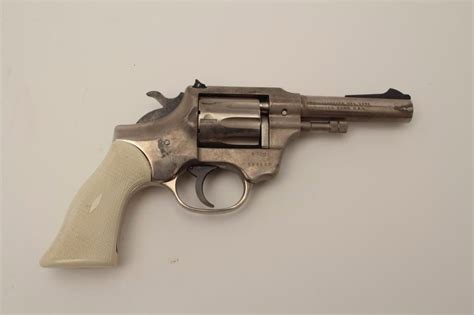 Hi Standard Centennial 22 Caliber Double Action 9 Shot Revolver With