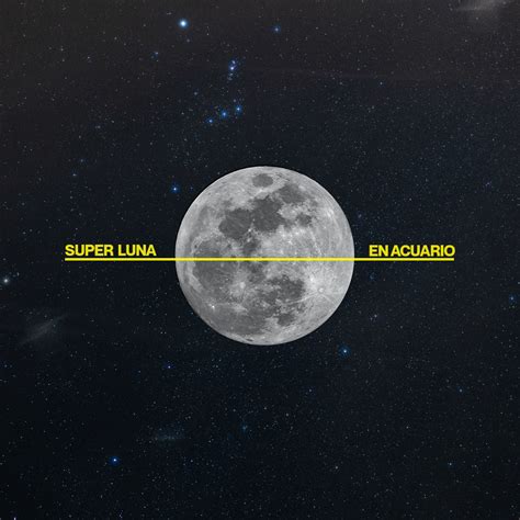 Te Contamos Todo Sobre La última Super Luna Del Año En Acuario