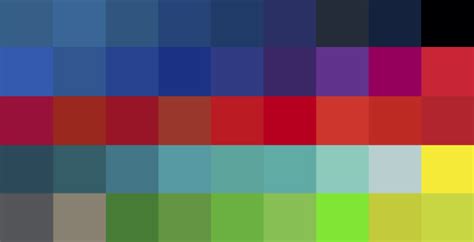 The Colors Of Big Law Part 1 A Survey Of The Color Schemes Used By