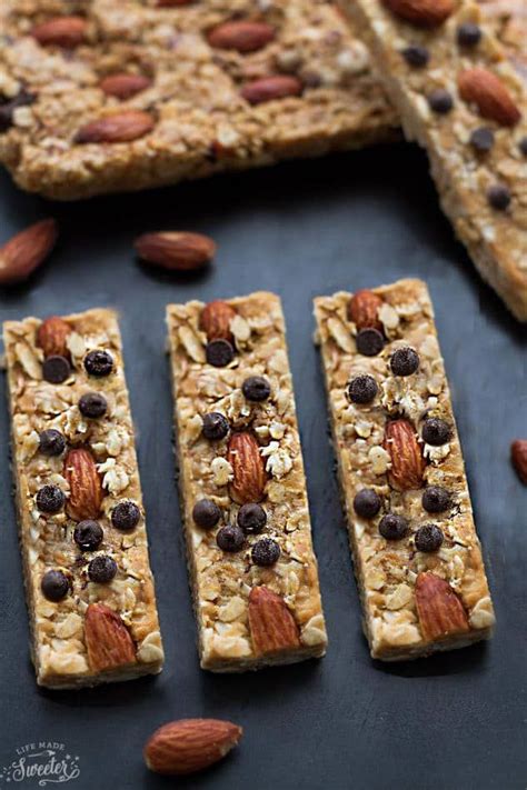 Mix the first five ingredients together. No Bake 5 ingredient granola bars make the perfect easy ...