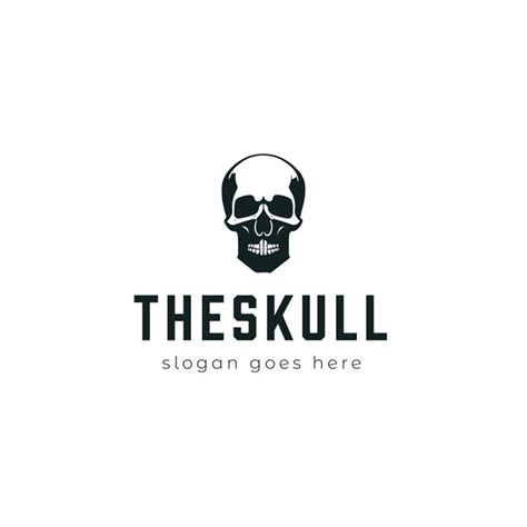 Premium Vector Skull Vector Logo Design