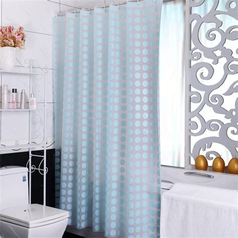 Eco Friendly PEVA Moldproof Waterproof Bathroom Bath Shower Curtain