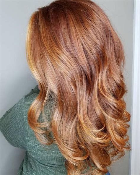 Blonde Hair With Auburn Lowlights 2021 Fall Hair Colors Strawberry