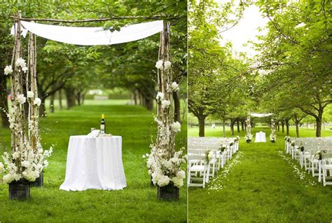 Simple Wedding Outdoor Reception Ideas Simple Wedding Reception Decor